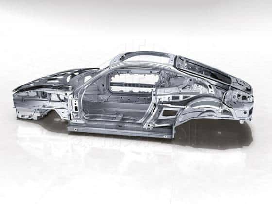 auto shell made of aluminum sheet