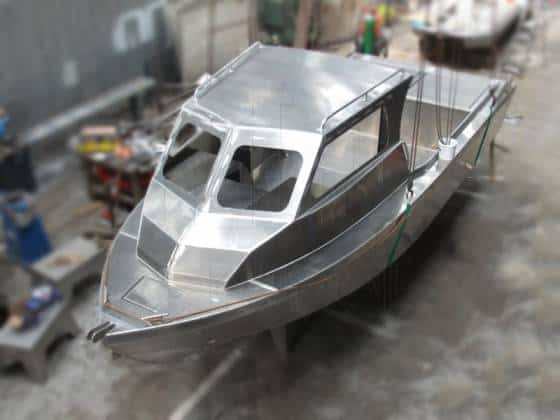 boat made of 5052 aluminum sheet