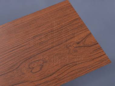 Brown painted wood grain aluminum sheet