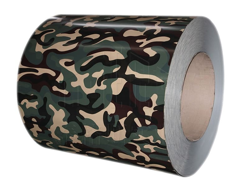 camouflage pattern aluminum coil