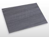 Pvdf Powder Coated Aluminum Sheet Coated aluminum sheet with dark gray wood grain