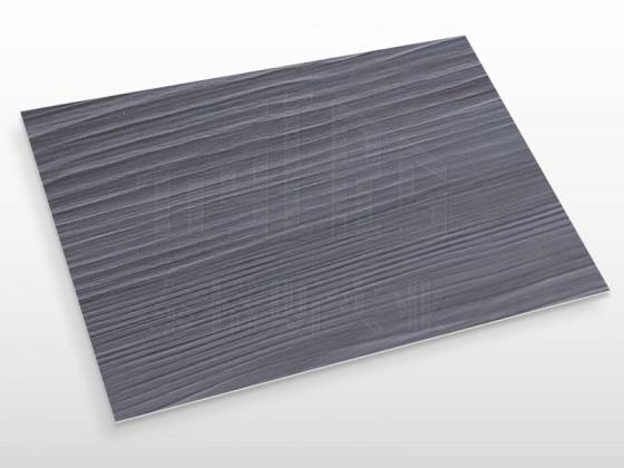 Pvdf Powder Coated Aluminum Sheet Coated aluminum sheet with dark gray wood grain