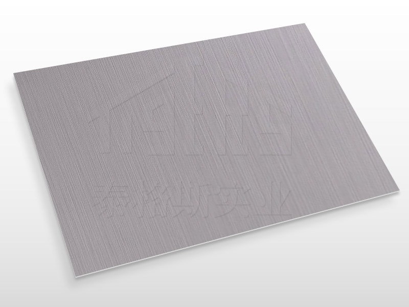 color Pe coated aluminium sheet with gray brushed