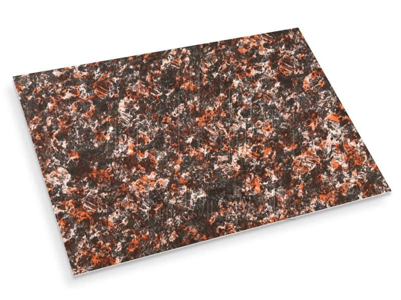granite coated PE stone grain aluminium sheet