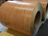 Powder Coated Aluminum Coil Light brown wood grain aluminum coil