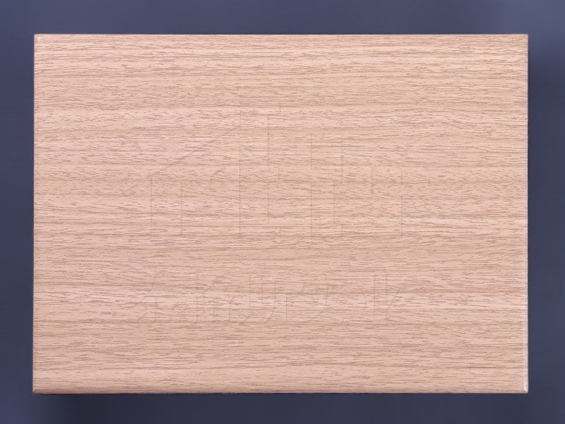 light wood grain aluminum panel