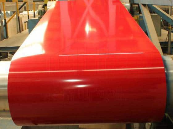 Powder Coated Aluminum Coil Red coated aluminum coil