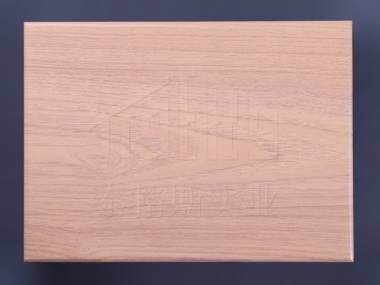 Wood grain aluminum panel