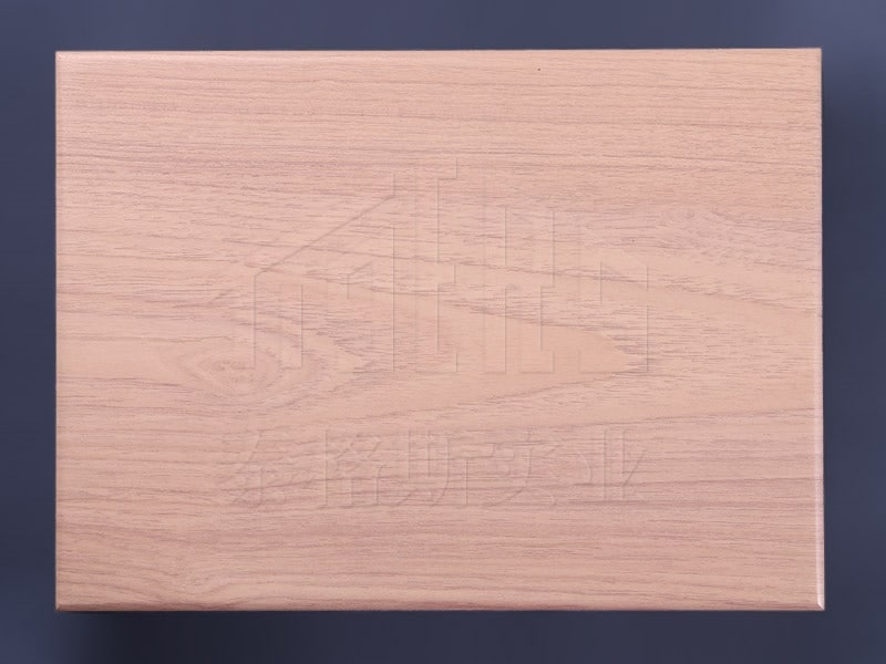 wood grain aluminum panel