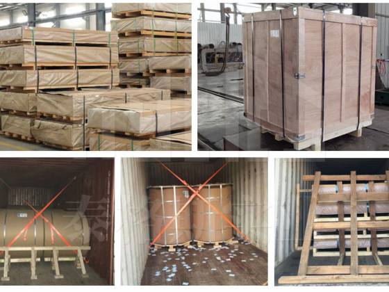 Aluminum sheet packaging and container reinforcement