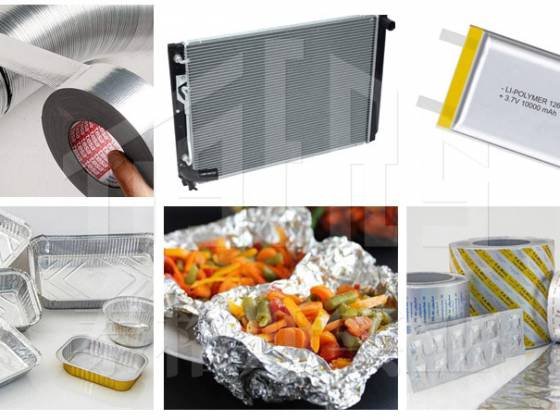Application of aluminum foil