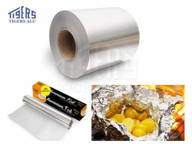 Aluminum foil for household foil