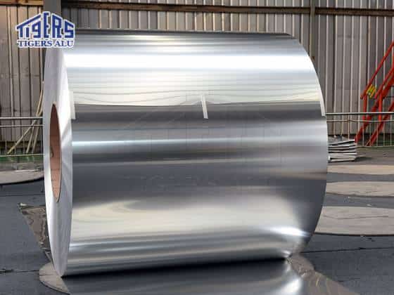 Large aluminum foil roll