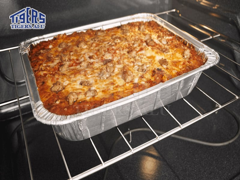 Cook in the oven with foil meal containers