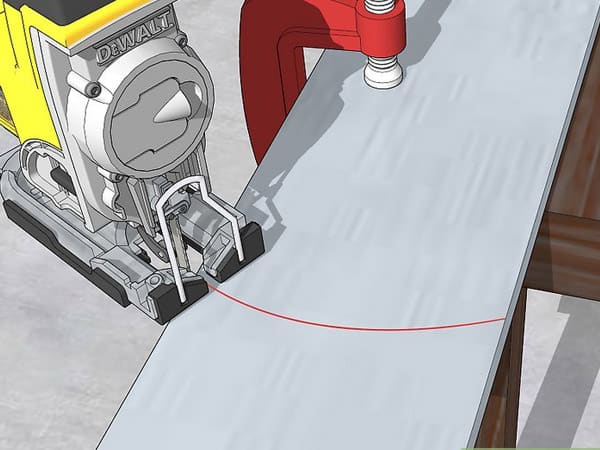 cut aluminum sheet