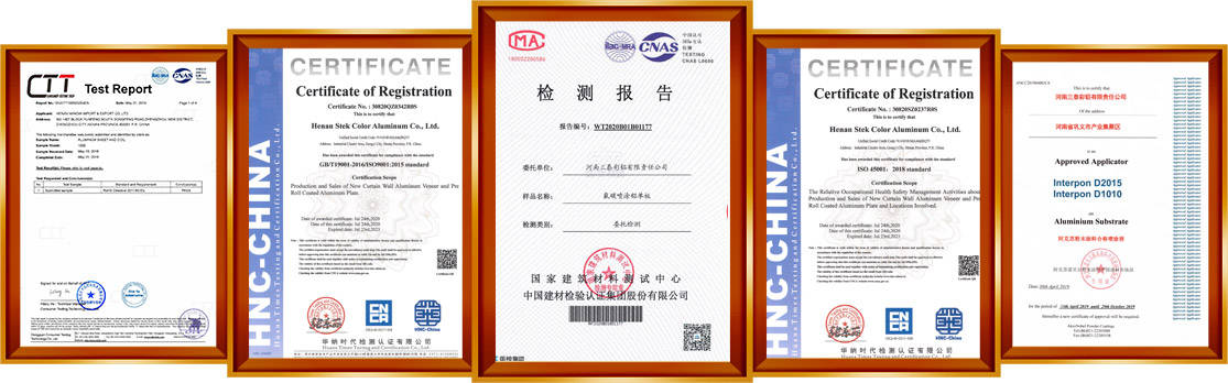 STEK Honor Certificates