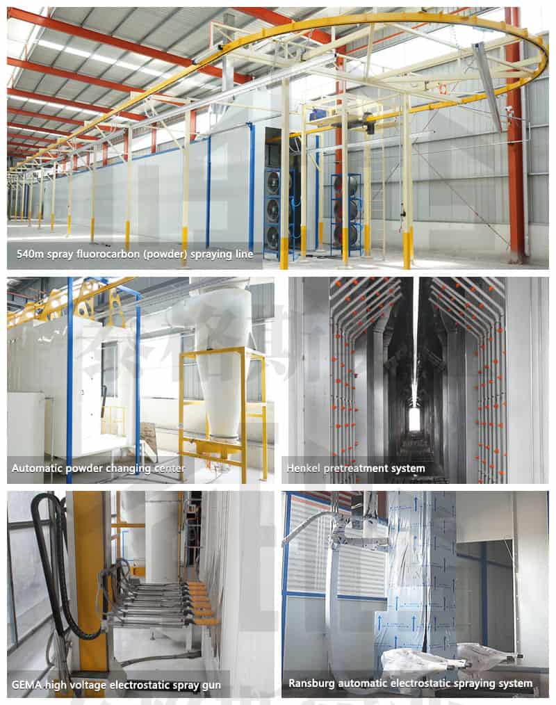 STEK Spraying Powder Coating Line
